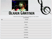 Tablet Screenshot of olivergaertner.de